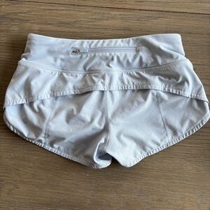 Lululemon Athletica Light Blue Athletic Shorts